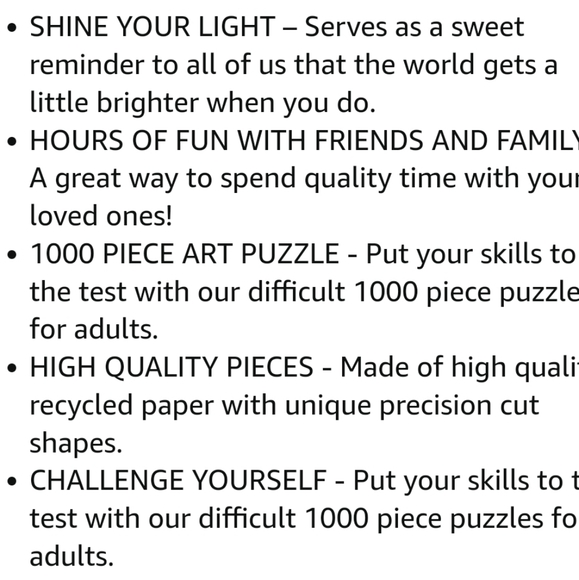 Shine your Light puzzle - Picture 6 of 6